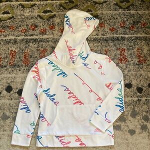 Kids Adidas Pullover White size 6X